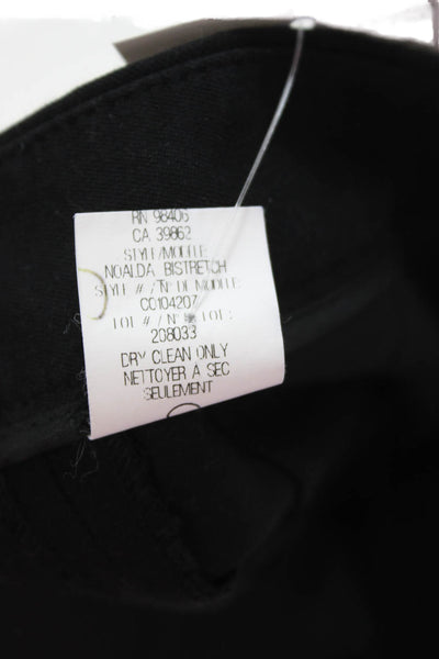 Theory Unisex Chino Shorts Black Designer Size 4