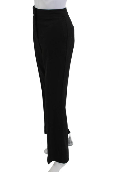Zara Womens Dress Pants Black Classic Polyester Viscose Elastane Size S