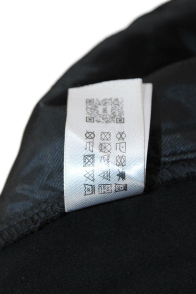 Zara Womens Dress Pants Black Classic Polyester Viscose Elastane Size S