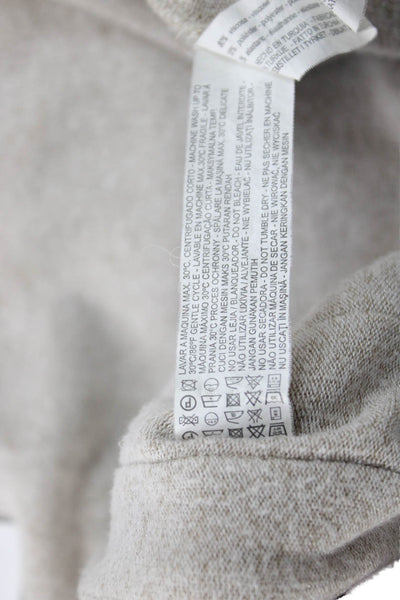 Zara Trafaluc Unisex Cardigan Beige Viscose Blend Long Sleeve Size S