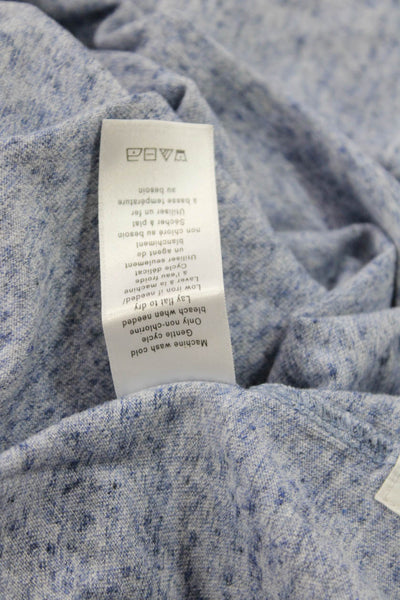 Rag & Bone Mens T-Shirt Light Blue Crew Short Sleeve Cotton Size L