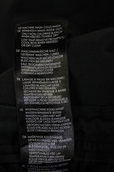 Liverpool Los Angeles Mens Black Jogger Sweatpants Cotton Blend Size 36