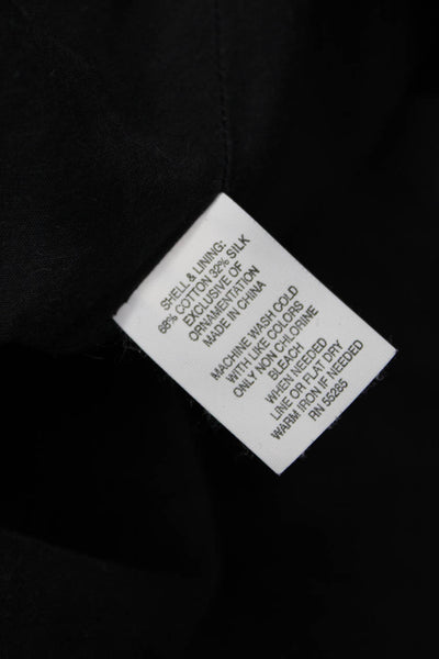 Express Womens Peasant Mini Skirt Black Size XS