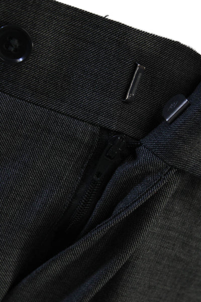 Combatant Gentlemen Men Gray Wool Ankle Dress Pants Button Closure Size 28