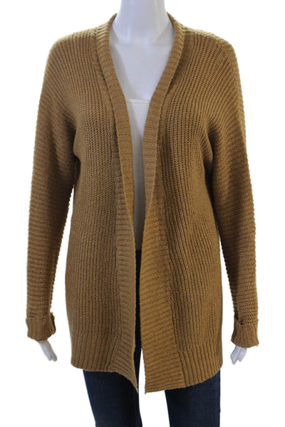 Staccato Unisex Brown Cardigan Long Sleeve 100% Polyester Size S