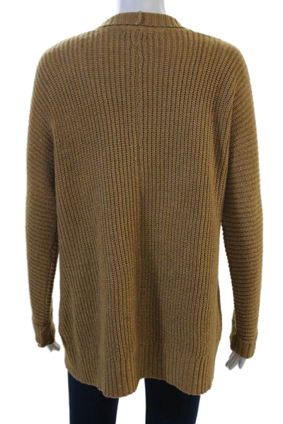 Staccato Unisex Brown Cardigan Long Sleeve 100% Polyester Size S