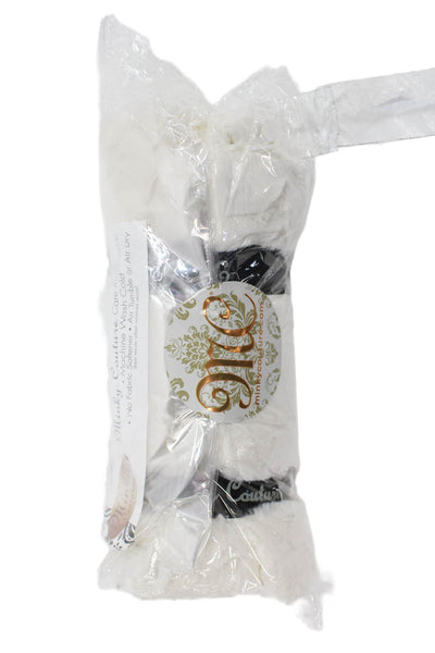 Minky Couture Unisex Kids Infant Blanket White Size 36"X30"