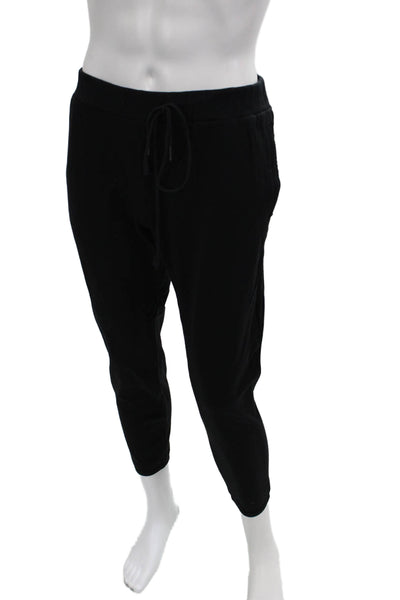 Theory Mens Ankle Jogger Sweatpants Black Drawstring Size XL