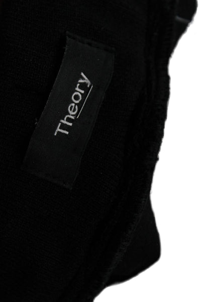 Theory Mens Ankle Jogger Sweatpants Black Drawstring Size XL