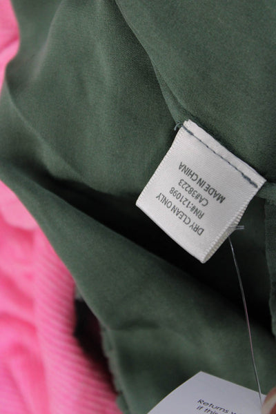 Gypsy 05 Womens Green Silk Spandex Jogger Pants Bohemian Size S