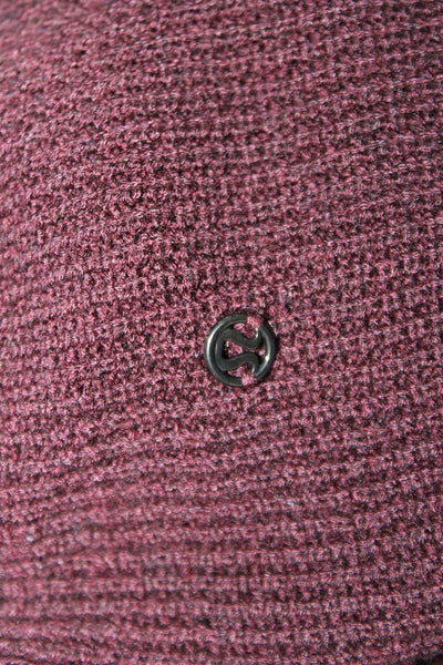Lululemon Women Purple V-Neck Polyester Pullover Sweater Long Sleeve Size S