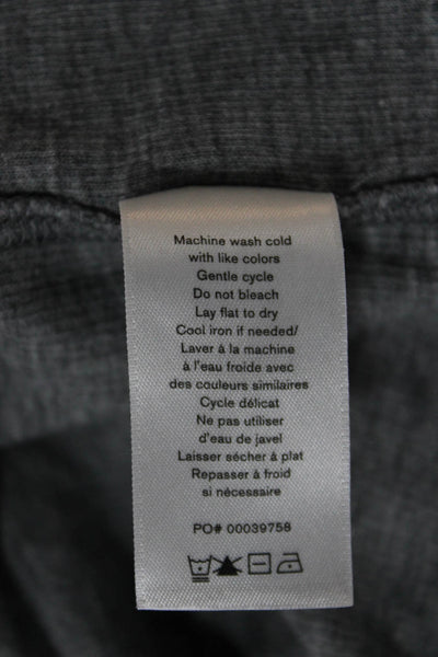 Rag & Bone Womens T-Shirt Dress Gray Short Sleeve Crew Neck Size S