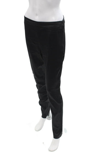 Theory Women Jeggings Black Zip 30in Inseam Size 8