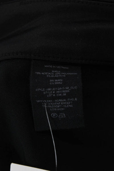 Theory Women Jeggings Black Zip 30in Inseam Size 8