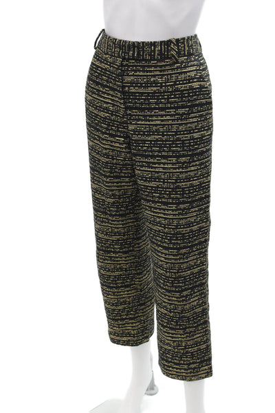 3.1 Phillip Lim Womens Cropped Dress Pants Black Size 8