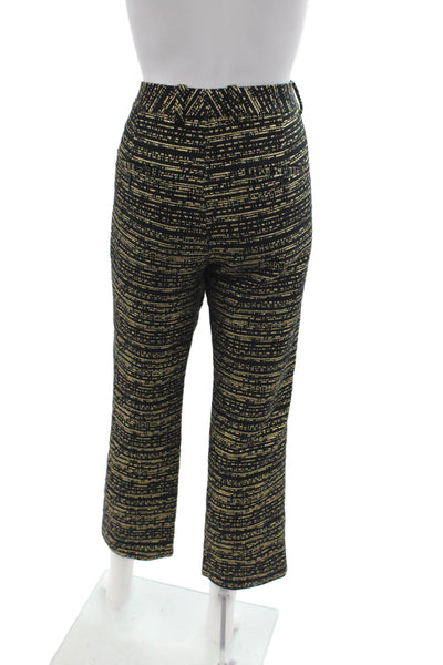 3.1 Phillip Lim Womens Cropped Dress Pants Black Size 8