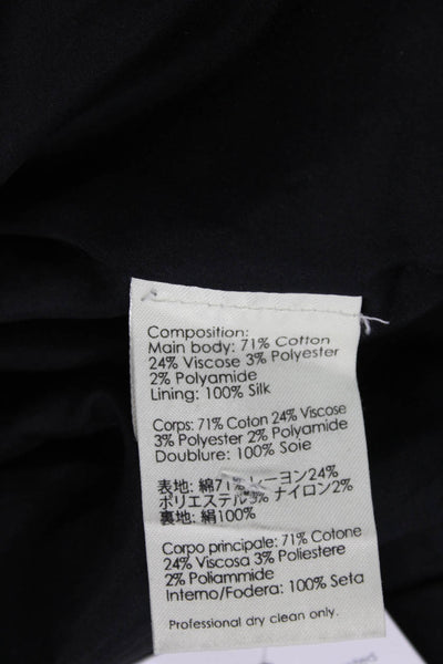 3.1 Phillip Lim Womens Cropped Dress Pants Black Size 8