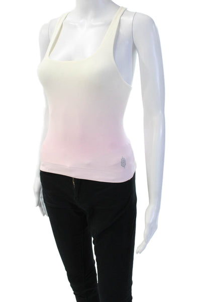 Free People Women White Square Neck Sleeveless Camisole Modal Size XS