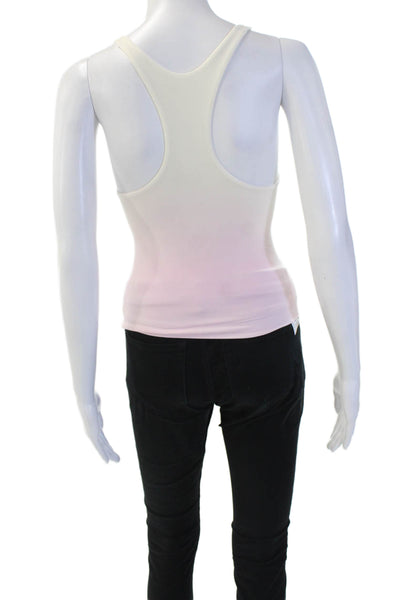 Free People Women White Square Neck Sleeveless Camisole Modal Size XS