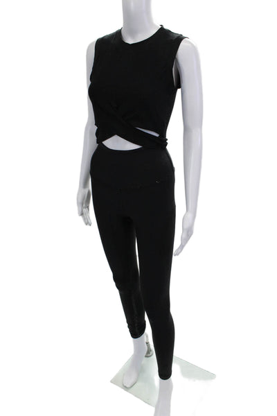 Beyond Yoga Women Ankle Jegging Black Nylon Blend Solid Fall Size S