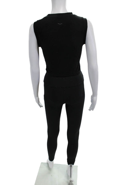 Beyond Yoga Women Ankle Jegging Black Nylon Blend Solid Fall Size S