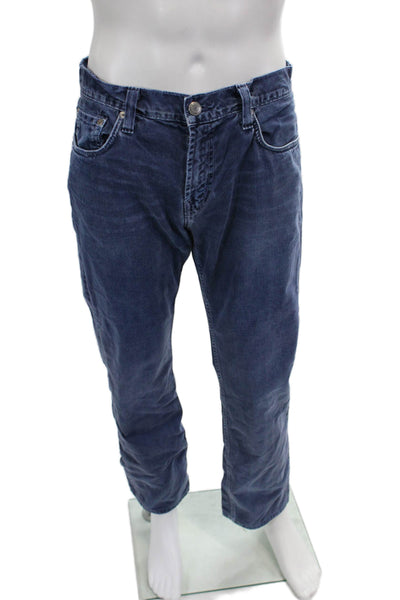 J Brand Mens Straight Dark Blue Jeans Size 34