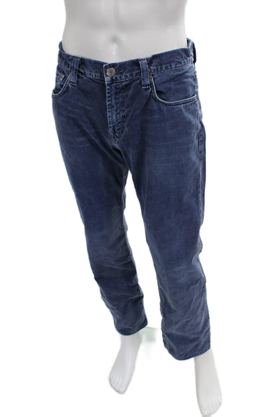 J Brand Mens Straight Dark Blue Jeans Size 34
