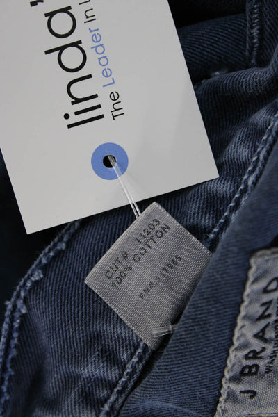 J Brand Mens Straight Dark Blue Jeans Size 34