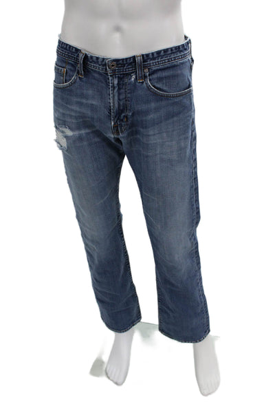 AG Mens Straight Jeans Blue Size 34