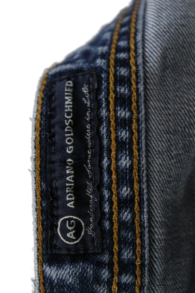AG Mens Straight Jeans Blue Size 34