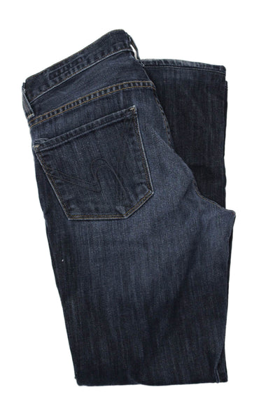 Citizens of Humanity Mens Straight Dark Blue Jeans Size 30