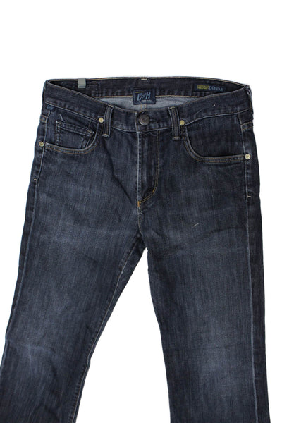 Citizens of Humanity Mens Straight Dark Blue Jeans Size 30