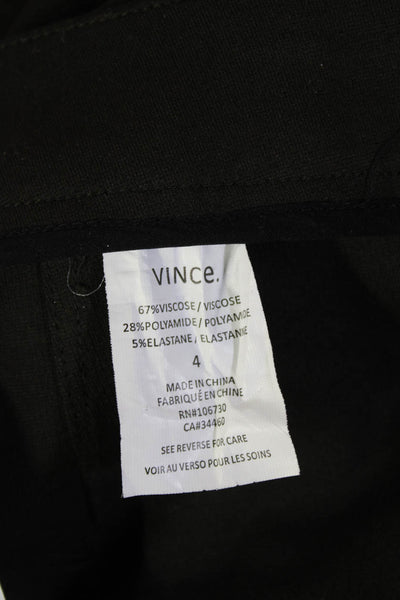 Vince Women Ankle Dress Pants Black Size 4