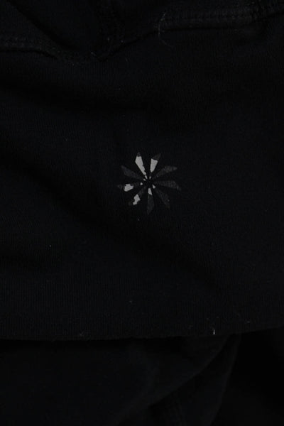 Athleta Womens Black Capri Cropped Leggings Nylon Sports Size XS