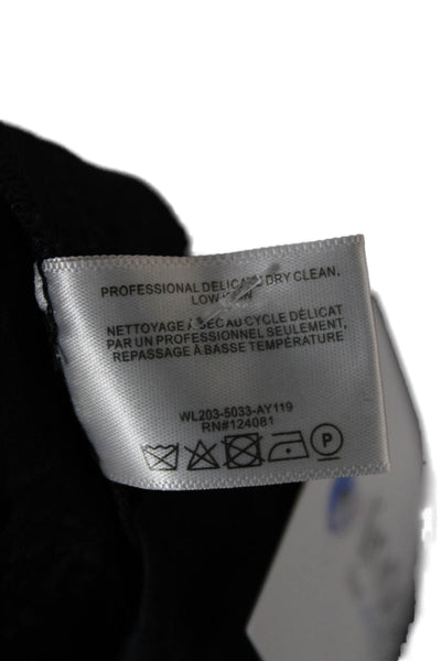 Proenza Schouler White Label Women A-Line Dark Blue Viscose Skirt Size 6