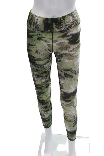 Terez Womens Ankle Camouflage Jeggings Green Size S