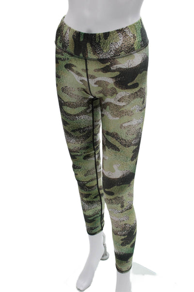 Terez Womens Ankle Camouflage Jeggings Green Size S
