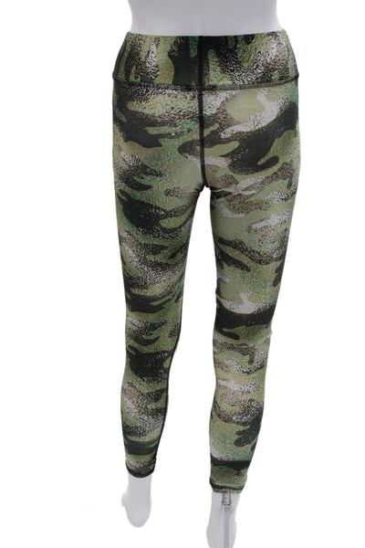 Terez Womens Ankle Camouflage Jeggings Green Size S