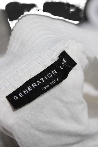 Generation Love Women White Floral Mini Skort Size S