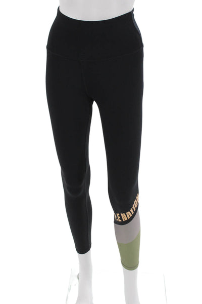 PE Nation Womens Black Ankle Leggings Size XS