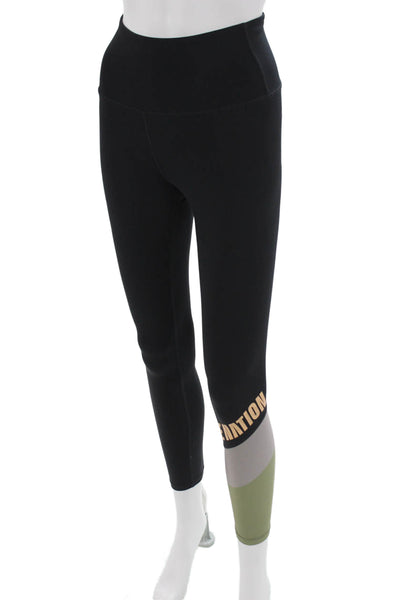 PE Nation Womens Black Ankle Leggings Size XS