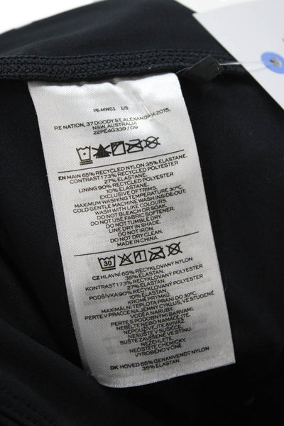PE Nation Womens Black Ankle Leggings Size XS