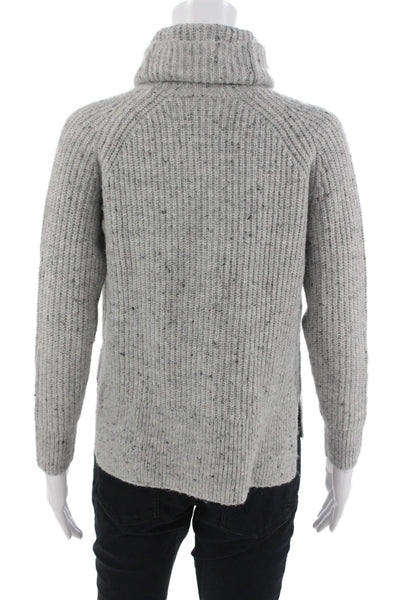 Madewell Unisex Turtleneck Pullover Sweater Gray Long Sleeve Size 2XS