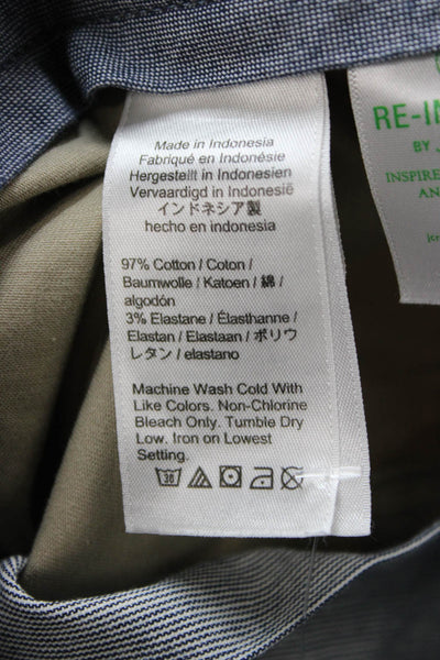 J Crew Mens Beige Chinos Size 36