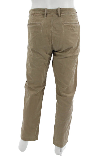 J Crew Mens Beige Chinos Pants Size 36
