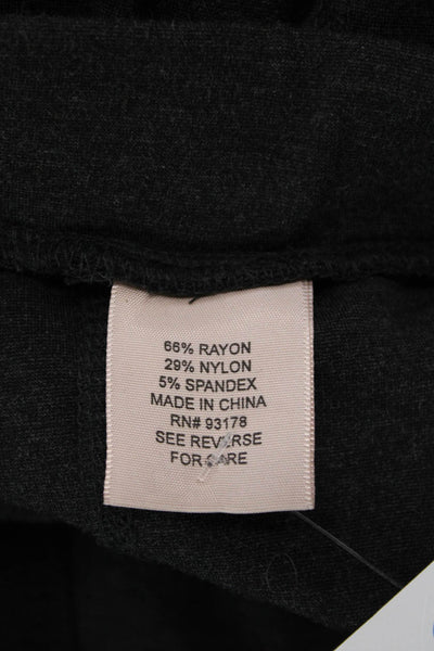 Philosophy By Republic Womens Ankle Leggings Dark Gray Size PP