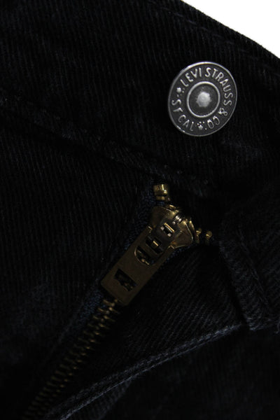 Levis Mens Straight Black Jeans Size 31