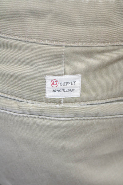 Adriano Goldschmied Mens Chino Khakis Beige Size 31