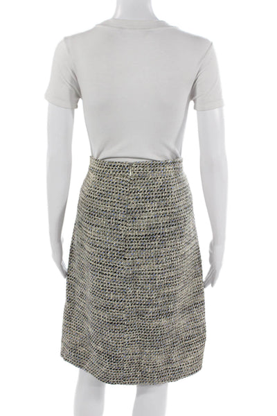 J Crew Women A-Line Beige Skirt Size 12