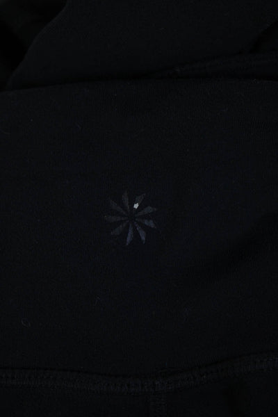 Athleta Women Black Nylon Capri Leggings Size XS